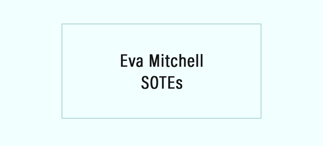 Eva Mitchell SOTEs